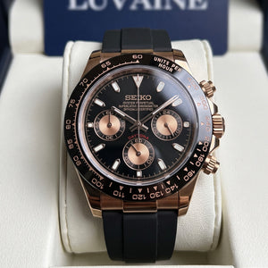 Seiko Mod Daytona - Rose Gold