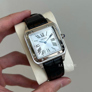 Seiko Mod Santos Dumont - White