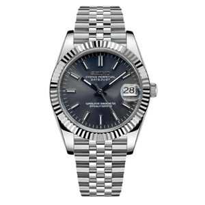 Seiko Mod Datejust - Rhodium