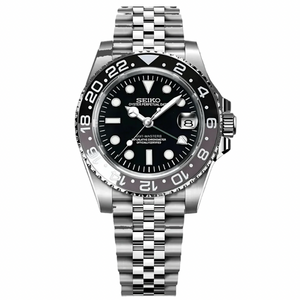 Seiko Mod GMT - Bruce Wayne