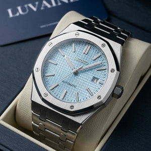 Seiko Mod Royal Oak - Ice Blue