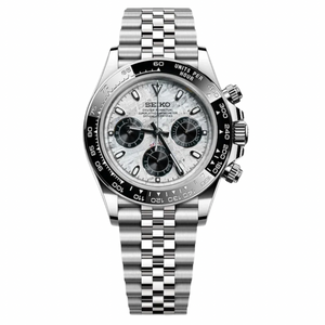 Seiko Mod Daytona - Meteorite Silver