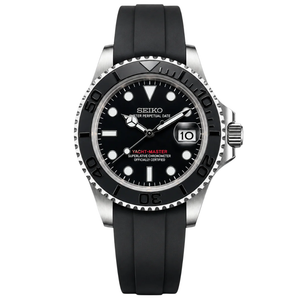 Seiko 精工改裝 遊艇名仕型 黑色