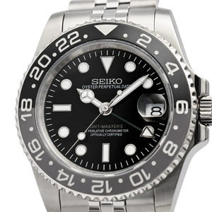 Seiko Mod GMT - Bruce Wayne