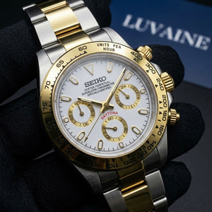 Seiko Mod Daytona Two Tone Gold
