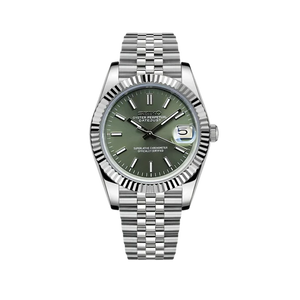 Seiko Mod Datejust - Olive