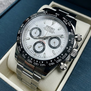 Seiko Mod Daytona Panda