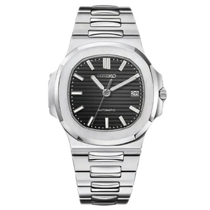 Seiko Mod Nautilus - Black