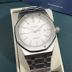 Seiko Mod Royal Oak - White