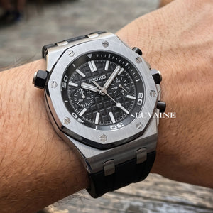 [IN STOCK] Seiko Mod Royal Oak Offshore W/Black