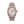 Seiko Mod Ladies Datejust - Mother of Pearl and Gem (Two-Tone Rose Gold)