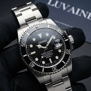 Seiko Mod Submariner - Black