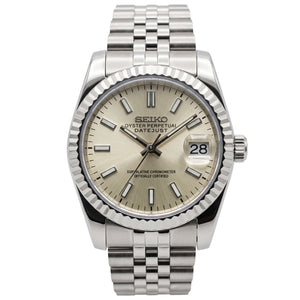 Seiko Mod Datejust – Champagne