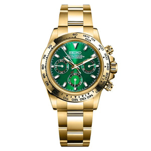 Seiko 精工改裝 地通拿 翡翠綠