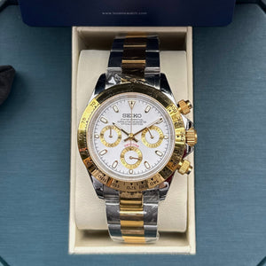 Seiko Mod Daytona - Two Tone Gold