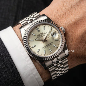 Seiko Mod Datejust – Champagne