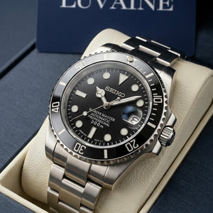 Seiko Mod Submariner - Black