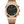 Seiko Mod Royal Oak Chronograph - Rose Gold/Black