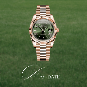 Seiko Mod Day-Date - Rose Gold/Olive
