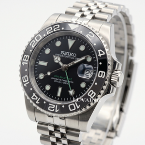 Seiko Mod GMT - Bruce Wayne