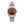Seiko Mod Ladies Datejust - Roman Chocolate (Two-Tone Rose Gold)