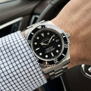 Seiko Mod Submariner - Black