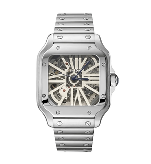 Seiko Mod Santos - White Skeleton