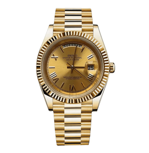 Seiko Mod Day-Date - Roman Gold