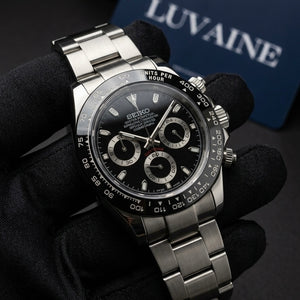 Seiko Mod Daytona Black Panda