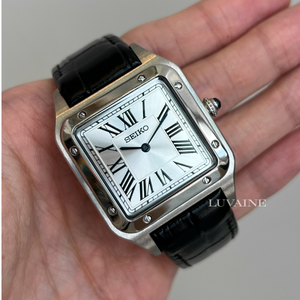 Seiko Mod Santos Dumont - White
