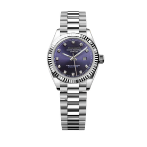 Seiko Mod Ladies Datejust - Purple Gem