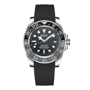 Seiko Mod Submariner - Bruce Wayne
