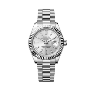 Seiko Mod Ladies Datejust - White
