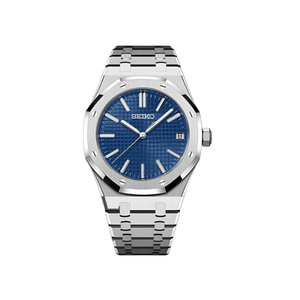Seiko Mod Ladies Royal Oak - Blue