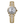 Seiko Mod Ladies Datejust - White Gem (Gold)