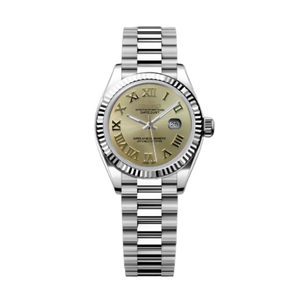 Seiko Mod Ladies Datejust - Roman Gold