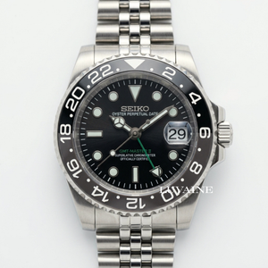 Seiko Mod GMT - Bruce Wayne
