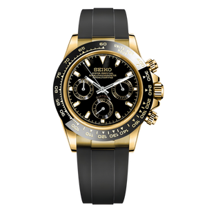 Seiko Mod Daytona - Black Gold
