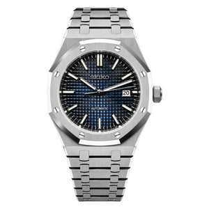 [IN STOCK] Seiko Mod Royal Oak - Midnight Blue